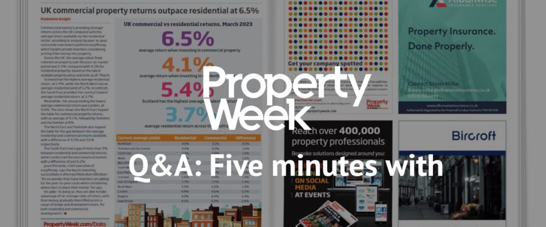 5 Minutes with Eleanor Furness in Property Week